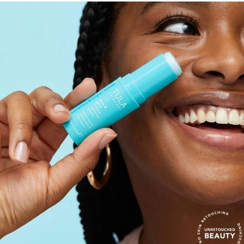Tula Glow + Get It Cooling and Brightening Eye Balm